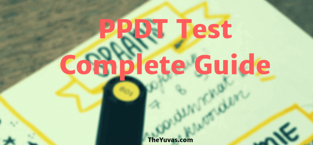 PPDT Test for SSB